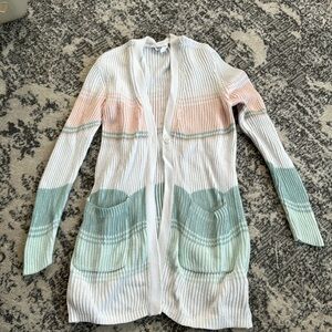 Tribal cardigan sweater